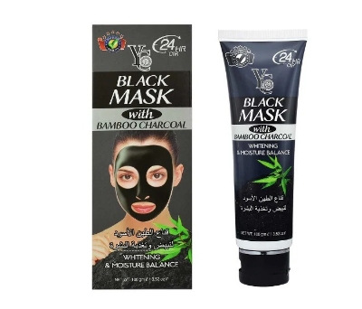 Picture of International Thailand product Skin care Y C Black mask with bamboo charcoal used for male/female - 100 gm