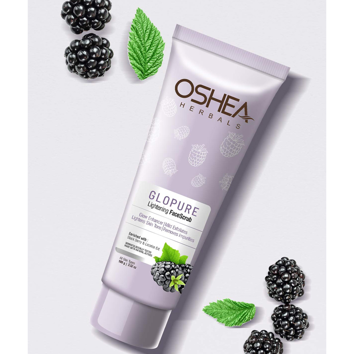 Picture of Indian product Skin care Osh ea Glopure face wash used for male female - 100 gm