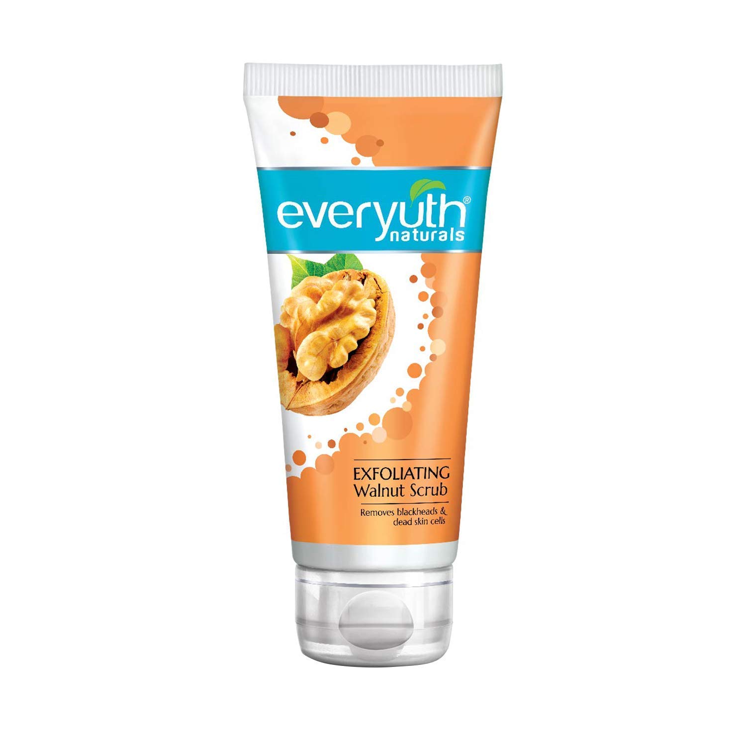 Picture of Indian product skin care Everyuth Exfoliating Walnut scrub used for male female - 50 gm