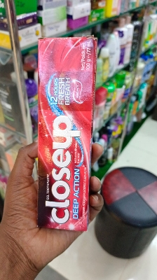 Picture of International Vietnam product Tooth care Cl oseup Deep action red hpt toothpaste used for male female - 100 gm