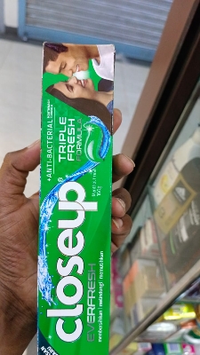 Picture of International Indonesian product Tooth care Clo seup Ever fresh triple fresh formula toothpaste used for male female - 160 gm