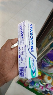 Picture of International Ireland product Tooth care  Rapide action toothpaste used for male female - 75 ml