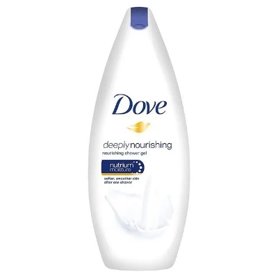 Picture of International NETHERLANDS product Skin care Dove deeply nourishing shower gel body wash used for male/ female - 500 ml