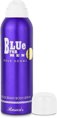 Picture of International UAE product Body spray blue for male - 200 ml