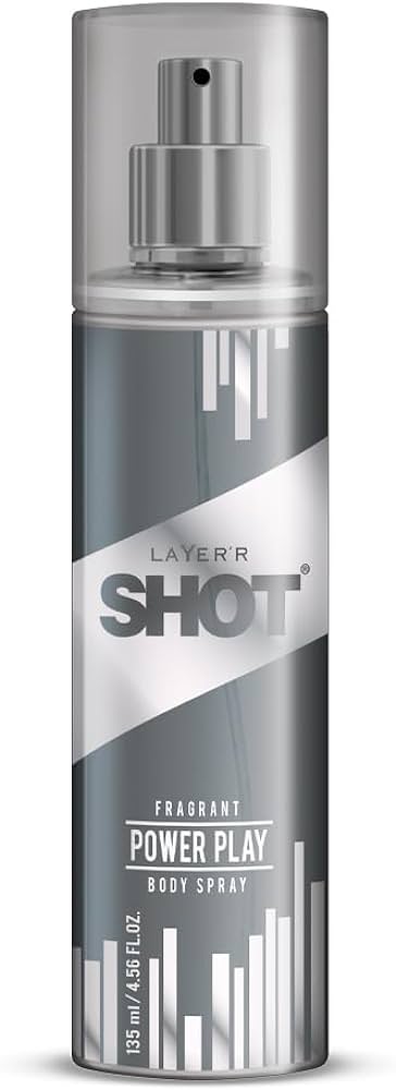 Picture of Indian product Body Spray Layer shot Power Play used for male - 135 ml
