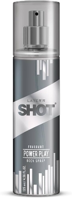 Picture of Indian product Body Spray Layer shot Power Play used for male - 135 ml