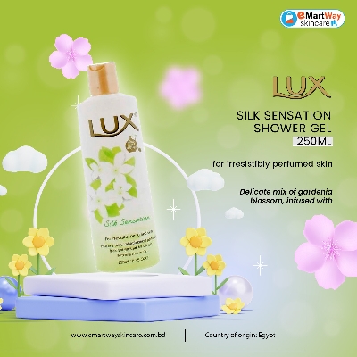 Picture of International Thailand product Skin care Silk Shower Gel used for male/female - 250 ml