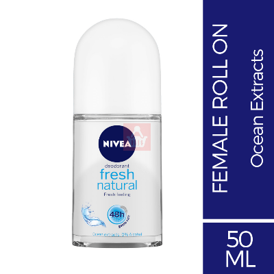 Picture of International Germany product Deodorant Roll on NIVEA Fresh natureal used for female - 50 ml Picture of International Germany product Deodorant Roll on NIVEA Fresh natureal used for female - 50 ml