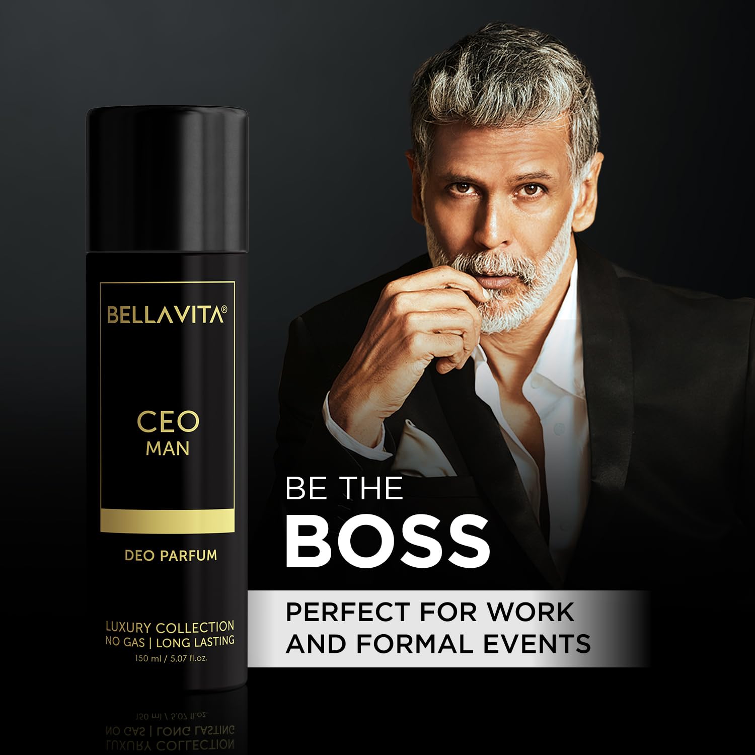 Picture of Indian product Bellavita ceo man body spray used for male - 150 ml