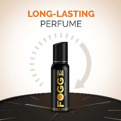 Picture of Indian product Body Spray FOGG Fresh Woody used for male - 120 ml