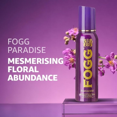 Picture of Indian product Body Spray FOGG Paradise used for female - 120 ml