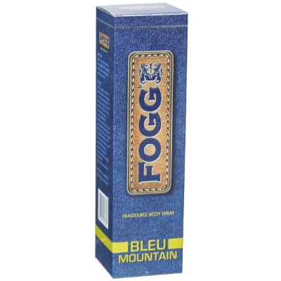 Picture of Indian product Body spray Fogg Bleu Mountain used for male female - 120 ml