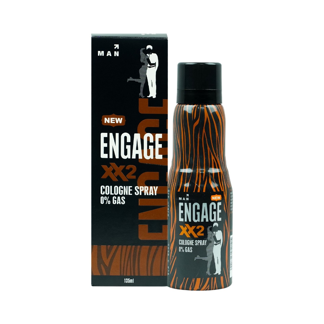 Picture of Indian product Body perfume Engage XX2 Cologne spray 0% gas used for male - 135 ml Picture of Indian product Body perfume Engage XX2 Cologne spray 0% gas used for male - 135 ml