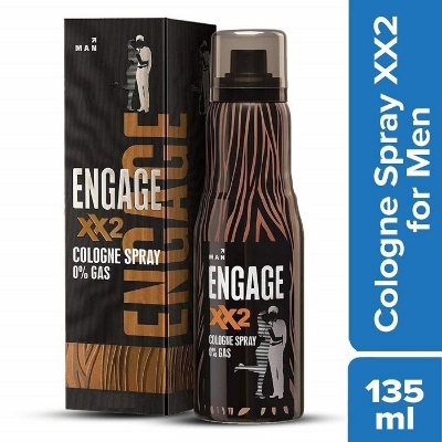 Picture of Indian product Body perfume Engage XX2 Cologne spray 0% gas used for male - 135 ml Picture of Indian product Body perfume Engage XX2 Cologne spray 0% gas used for male - 135 ml