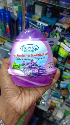 Picture of International Malaysian product Royal touch with lavender fragrance air freshener scented gel - 180 gm