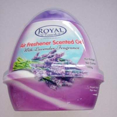 Picture of International Malaysian product Royal touch with lavender fragrance air freshener scented gel - 180 gm