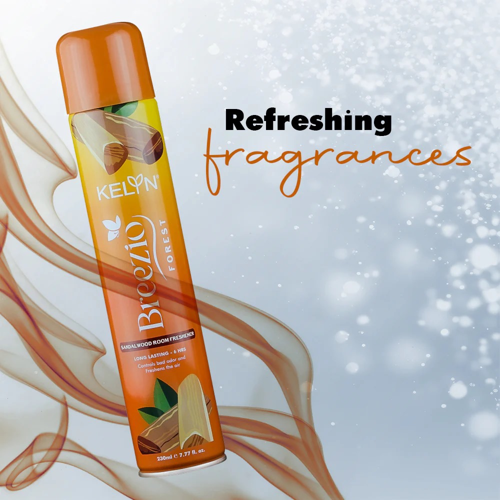 Picture of Indian product Kelyn Breezio forest sandalwood room air freshener - 230 ml