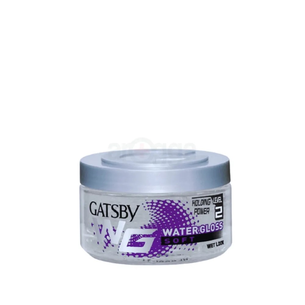 Picture of International European product hair care Gatsby water gloss soft hair gel used for male - 75 gm