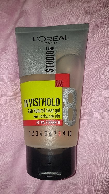 Picture of International Belgium product hair care Loreal paris Invisible Hold hair gel used for male - 150 ml