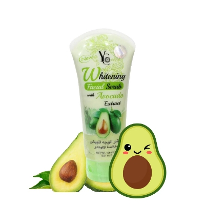 Picture of International Thailand product Skin care YC Whitening Avocado Extract face Scrub used for male/female - 175 ml
