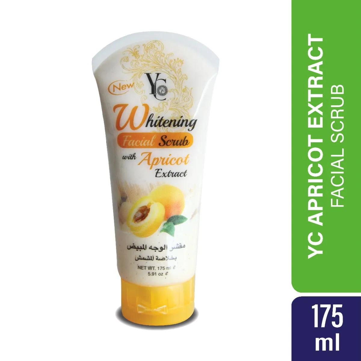 Picture of International Thailand product Skin care YC Whitening Apricot Extract face Scrub used for male/female - 175 ml