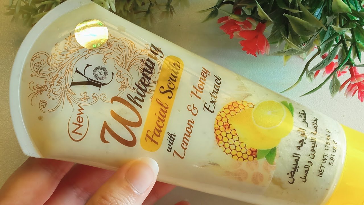 Picture of International Thailand product Skin care YC Whitening Lemon & Honey Extract face Scrub used for male/female - 175 ml