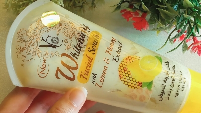 Picture of International Thailand product Skin care YC Whitening Lemon & Honey Extract face Scrub used for male/female - 175 ml