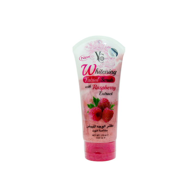 Picture of International Thailand product Skin care YC Whitening Raspberry Extract face Scrub used for male/female - 175 ml