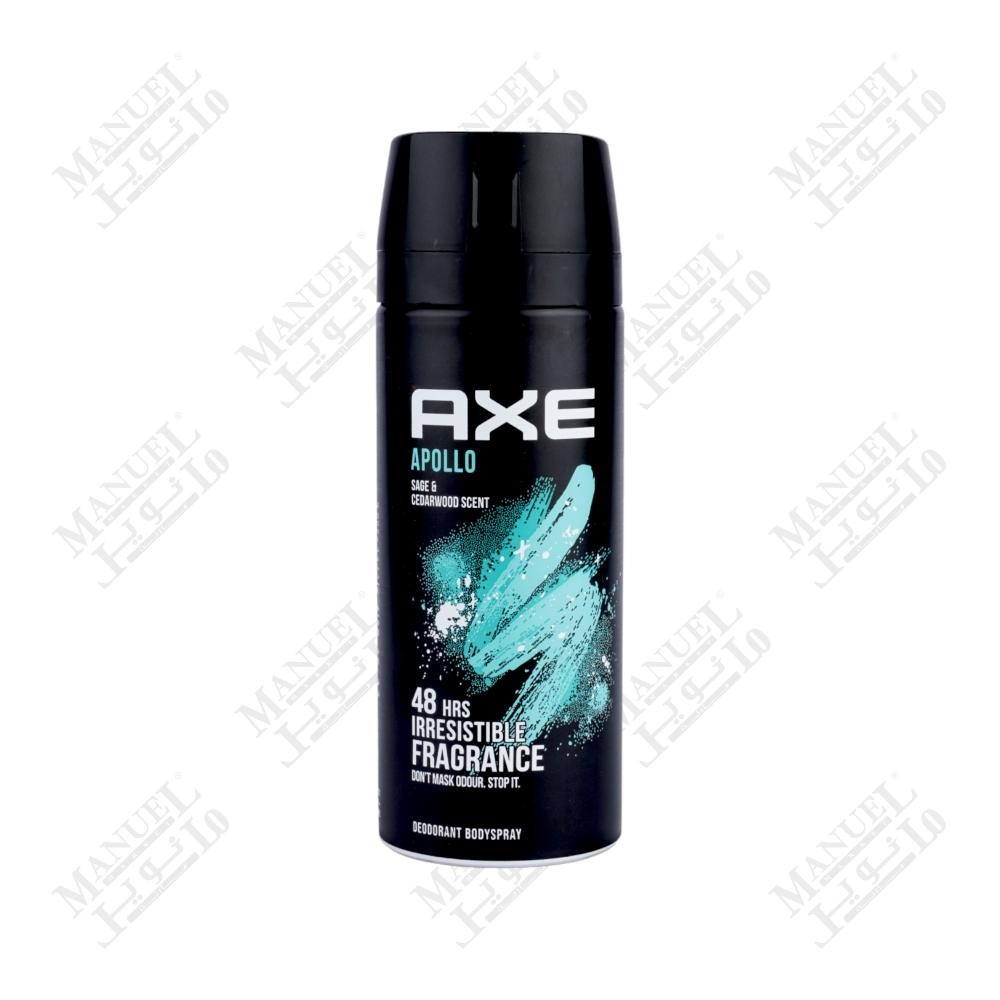 Picture of International European product Body spray AXE Apollo used for male - 150 ml