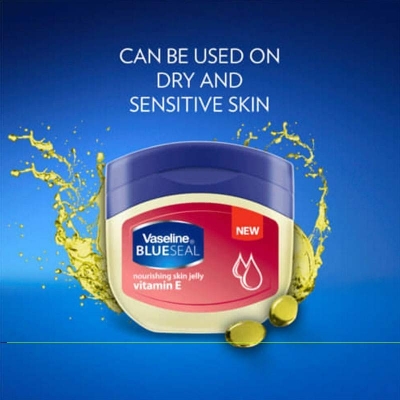 Picture of Any season used International south African product lip care Vaseline jelly vitamin E for male / female - 100 ml