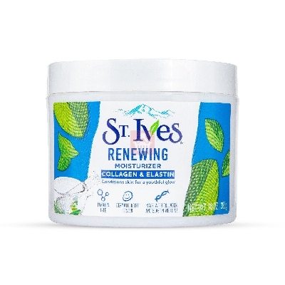 Picture of International France product St. Ives cream Renewing moisturizer collagen & Elastin for male / female - 283 GM