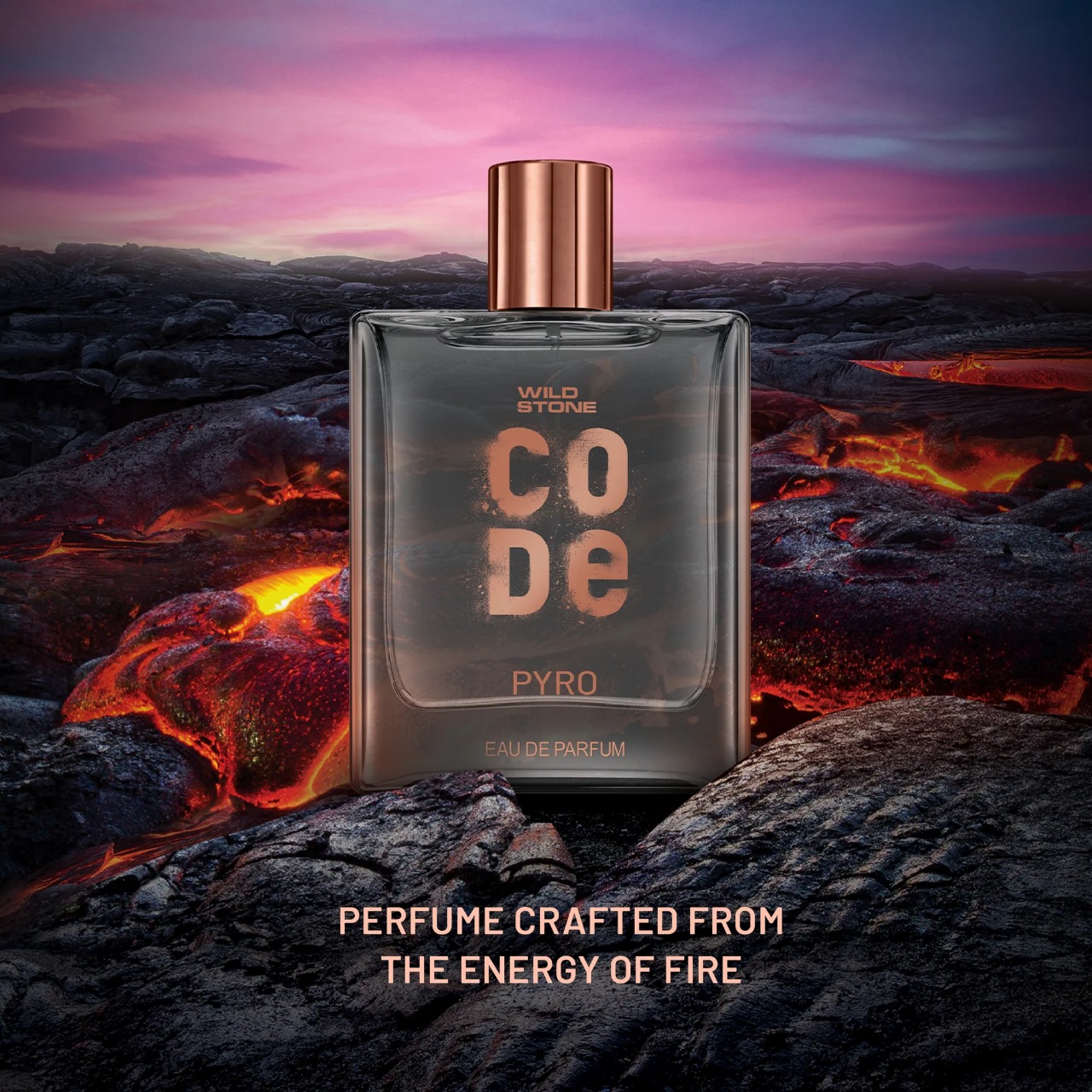 Picture of Long lasting Luxurious perfume Indian wild stone code PYRO EDP for male/ female - 100 ml