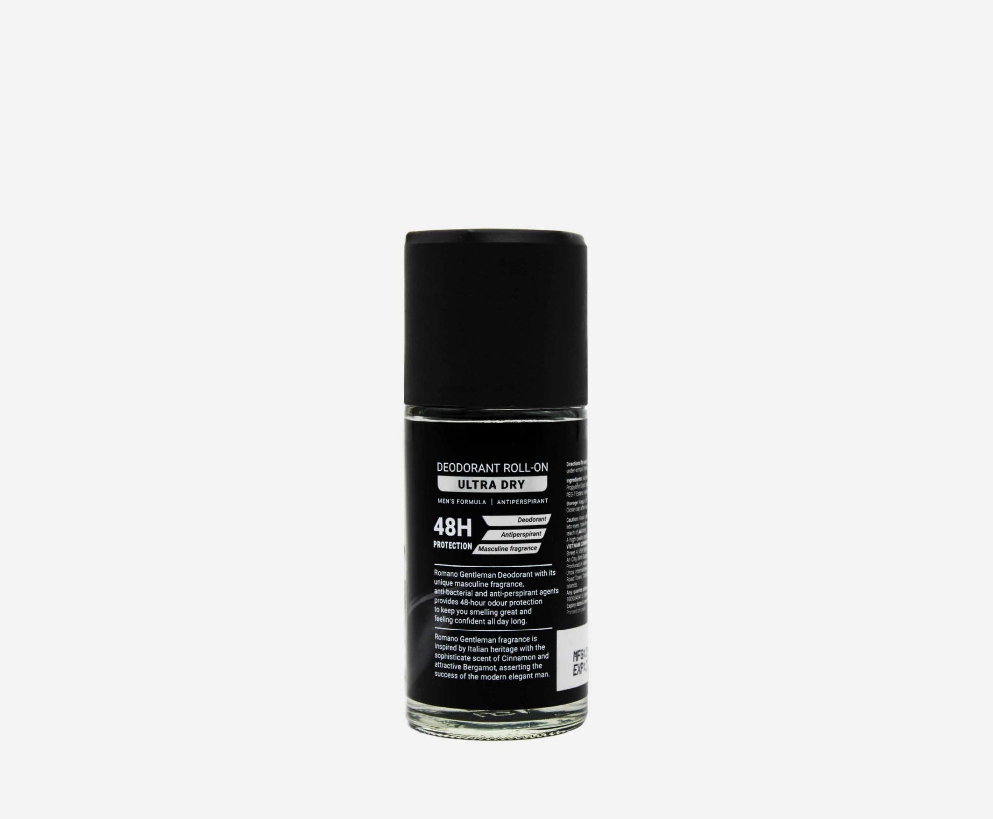 Picture of International Vietnam product Romano Gentlemen ultra dry roll on used for male female - 50 ml