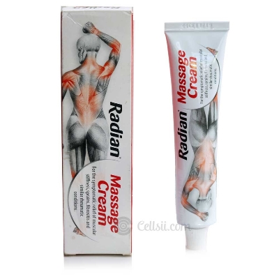 Picture of Body Therapy / massage cream Indian product Radian Massage Pain Relief Cream for male/ female - 100 gm