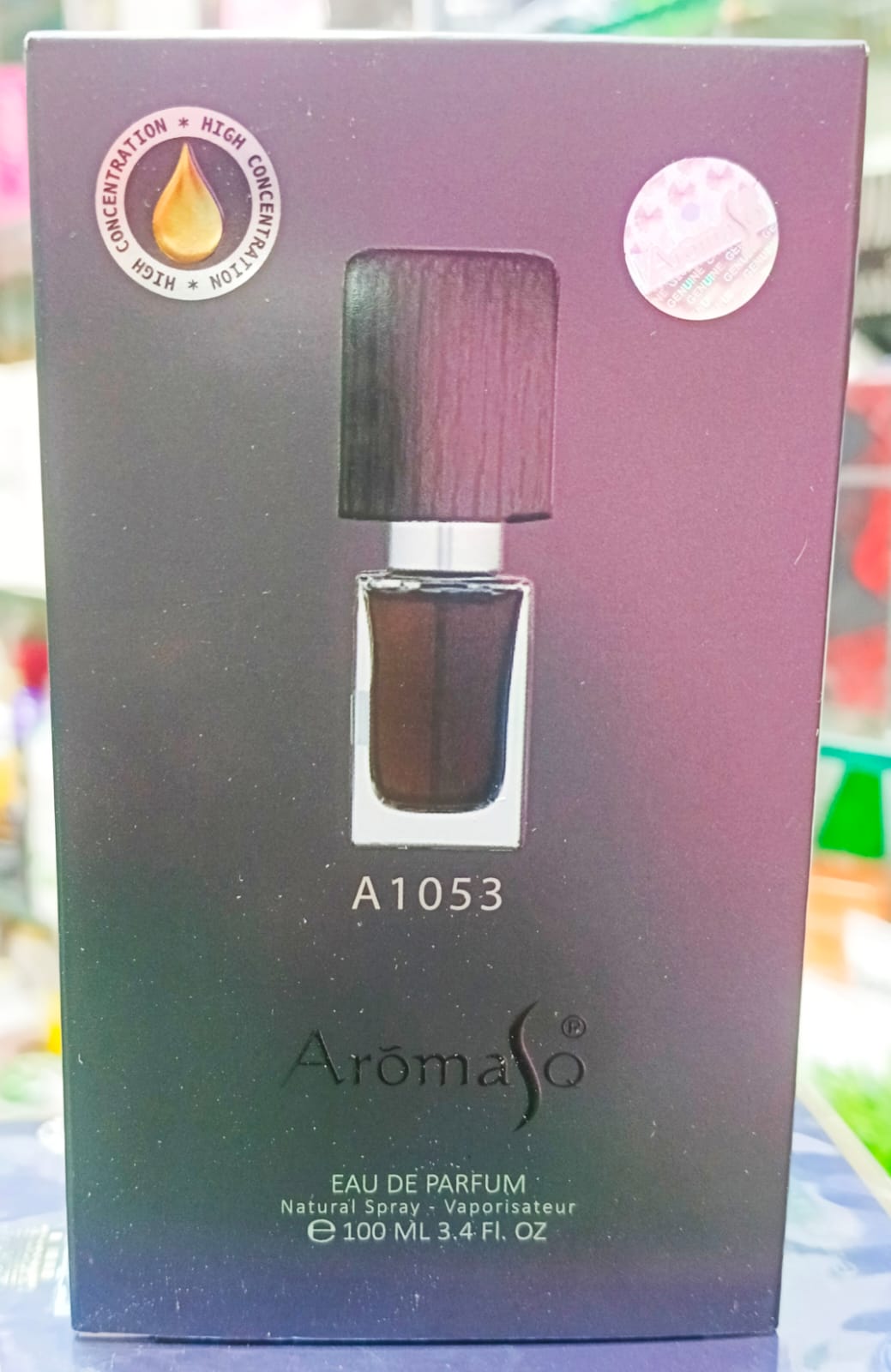 Picture of Strong Fragrance types International UAE Product AROMASQ A 1053 model perfume for male/ female - 100 ml