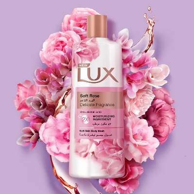 Picture of International Thailand product Skin care product LUX body wash Soft Rose Shower Gel used for male/female - 250 ml