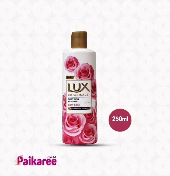 Picture of International Thailand product Skin care product LUX body wash Soft Rose Shower Gel used for male/female - 250 ml