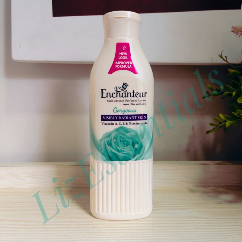 Picture of 250 ml Enchanteur Gorgeous BODY LOTION Updated new look International Malaysian product used for male/female