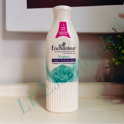 Picture of 250 ml Enchanteur Gorgeous BODY LOTION Updated new look International Malaysian product used for male/female