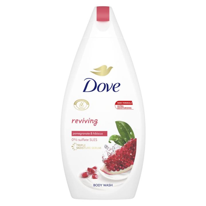Picture of International European product skin care Dove reviving shower gel used for male female - 250 ml