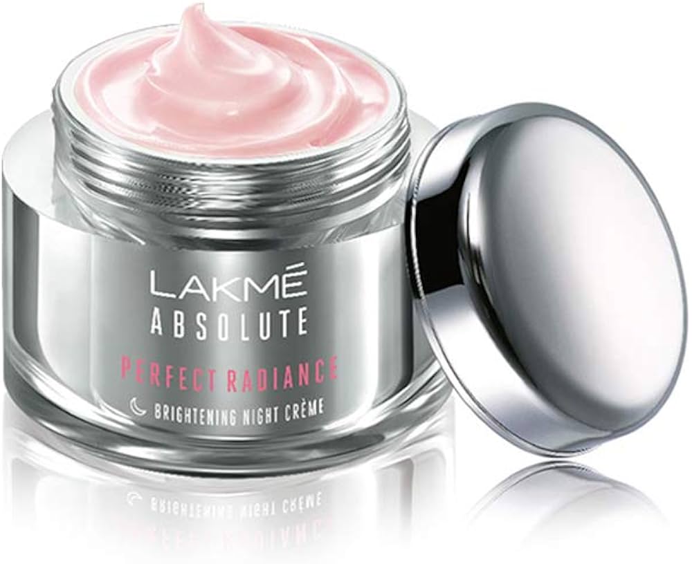Picture of 50 gm Lakme Absolute perfect radiance  brightening night cream Indian product used for male female
