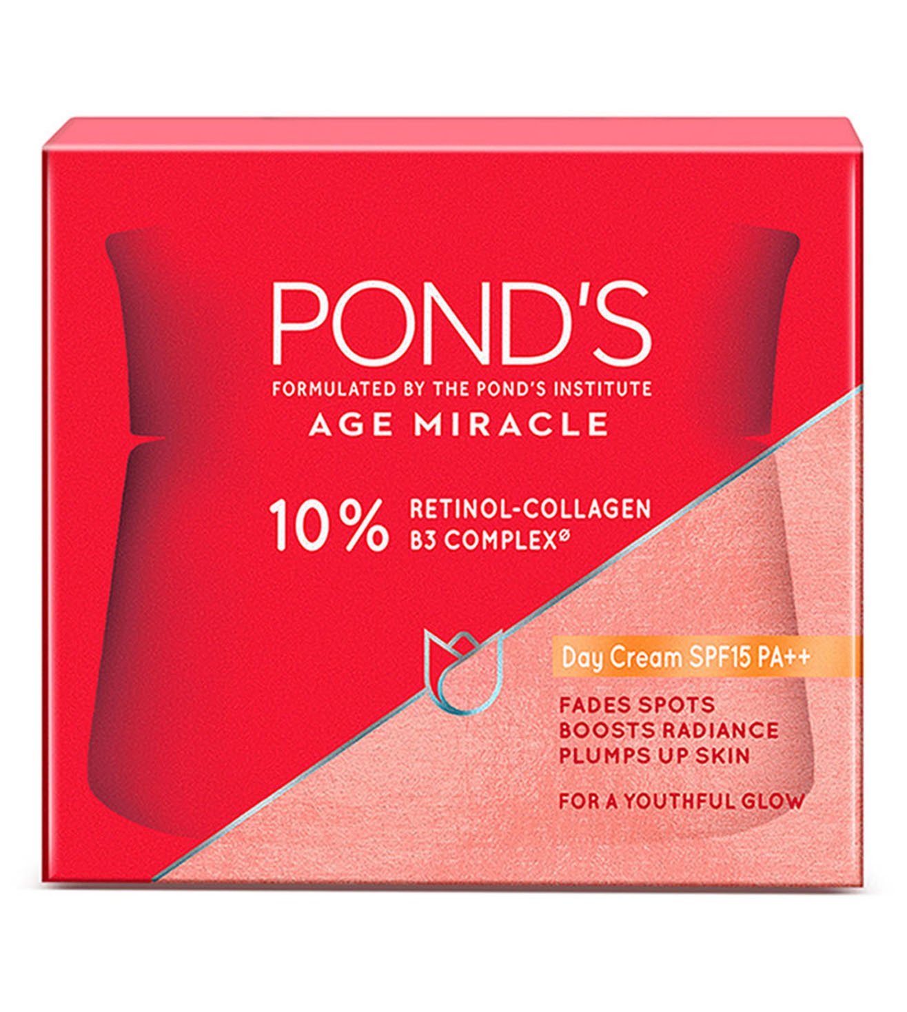 Picture of 12 gm Ponds Age Miracle Day cream SFP15 PA++ indian product used for male female