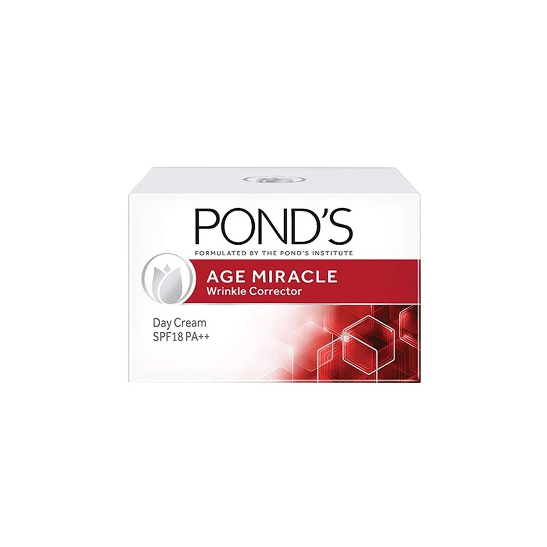 Picture of 35 gm Ponds Age Miracle Wrinkle Corrector day cream Indian product used for female