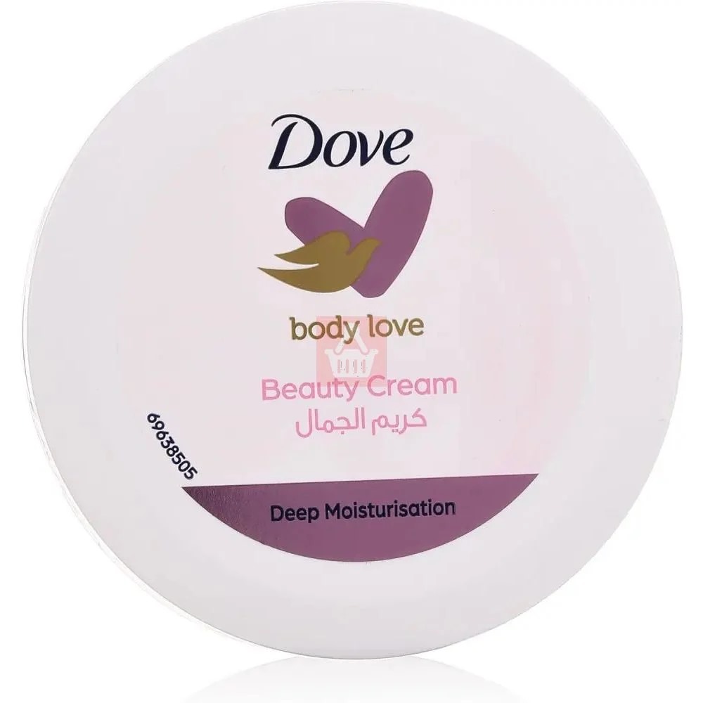 Picture of 250 ml Dove body love beauty cream deep moisturisation International UAE product used for male female