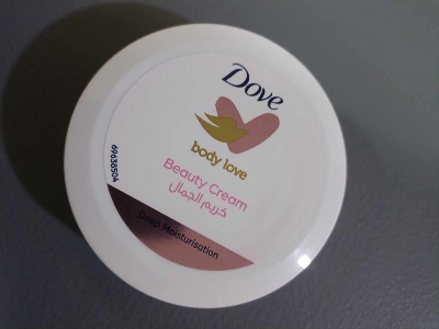 Picture of 250 ml Dove body love beauty cream deep moisturisation International UAE product used for male female