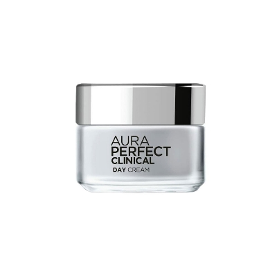 Picture of 50 ml Loreal paris Aura perfect clinical day cream International Thailand product used for male female