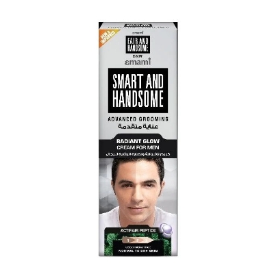 Picture of 100 ml Smart And Handsome Radiant Glow cream International UAE product used for male