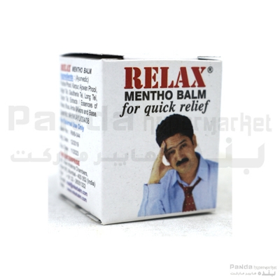 Picture of 9 gm Relax mentho balm for quick relief Indian product