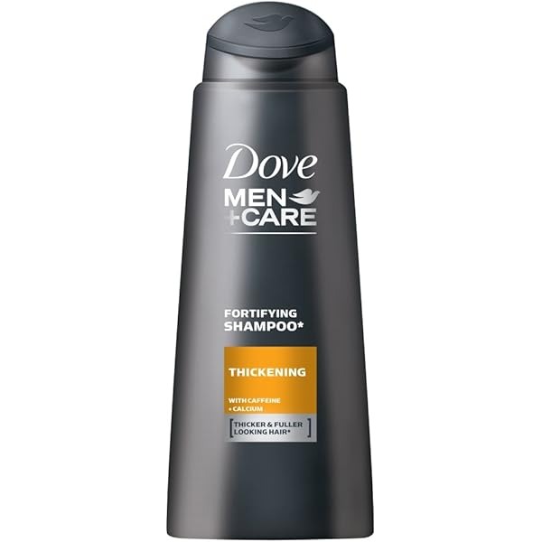 Picture of 250 ml Dove men care fortifying shampoo Thickening International UK product used for male