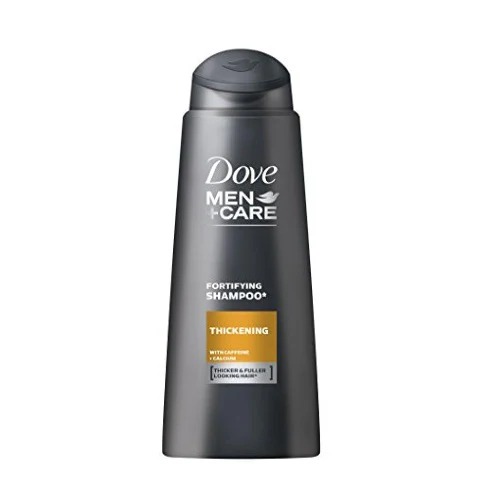 Picture of 250 ml Dove men care fortifying shampoo Thickening International UK product used for male